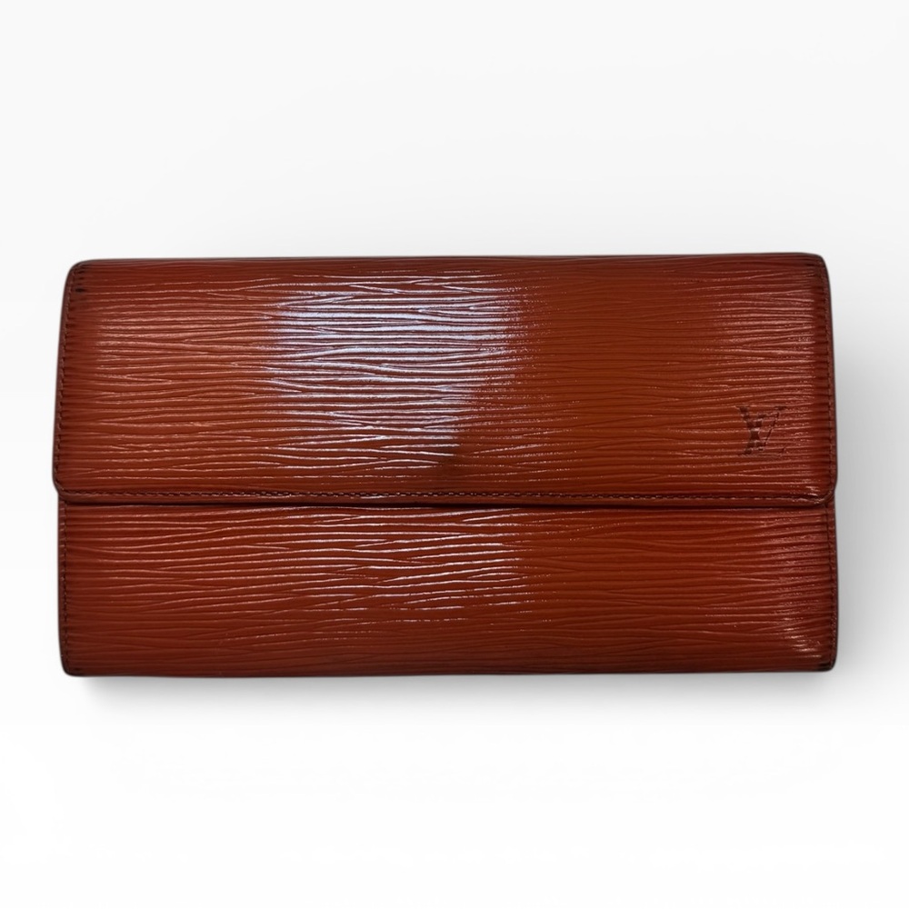 Louis Vuitton Sarah Wallet Epi Kenyan Fawn